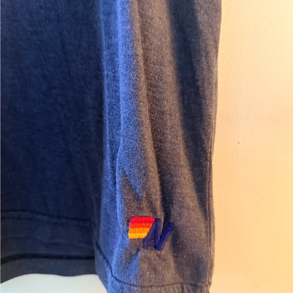 Aviator Nation Blue Lightning Bolt T-Shirt - Picture 2 of 5